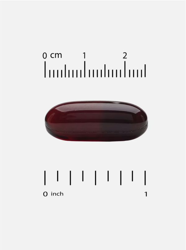 California Gold Nutrition, масло антарктического криля, комплекс фосфолипидов из омега-3 с астаксантином, натуральный вкус клубники и лимона, 120 капсул из рыбьего желатина 3